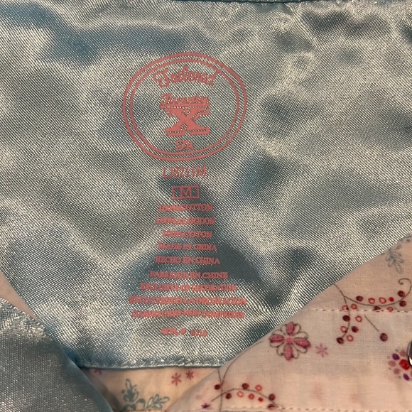 Twenty X Tailored White floral With Sequin Detail button up shirt size M - Picture 6 of 6